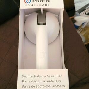 Moen 12" Home Care Suction Safety Hand Grip White